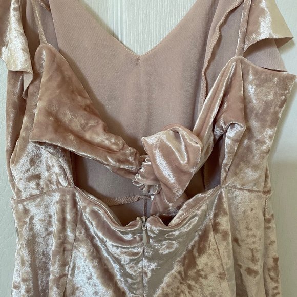 Urban Outfitters Velvet Romper NWOT - Picture 5 of 6